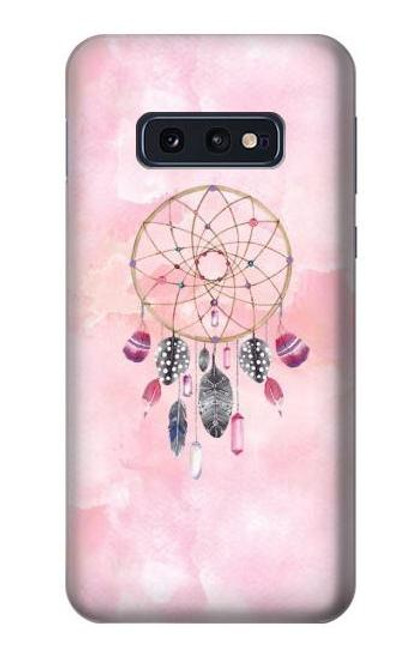 S3094 ドリームキャッチャー 水彩 Dreamcatcher Watercolor Painting Samsung Galaxy S10e バックケース、フリップケース・カバー