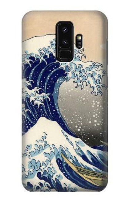 S2389 葛飾北斎 神奈川沖浪裏 Katsushika Hokusai The Great Wave off Kanagawa Samsung Galaxy S9 Plus バックケース、フリップケース・カバー