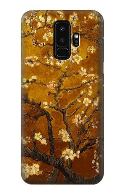 S2663 黄開花アーモンドの木 フィンセント・ファン・ゴッホ Yellow Blossoming Almond Tree Van Gogh Samsung Galaxy S9 Plus バックケース、フリップケース・カバー