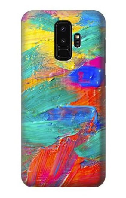 S2942 ブラシ絵画 Brush Stroke Painting Samsung Galaxy S9 Plus バックケース、フリップケース・カバー