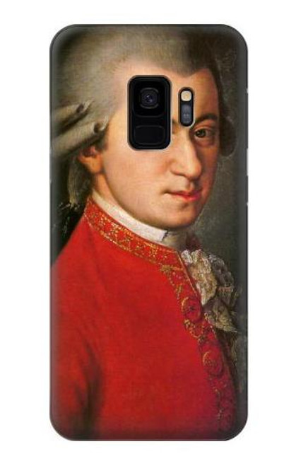 S0492 モーツァルト Mozart Samsung Galaxy S9 バックケース、フリップケース・カバー
