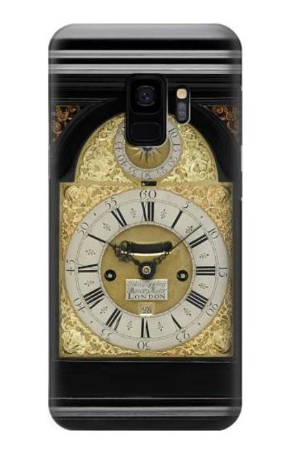 S3144 アンティークブラケット時計 Antique Bracket Clock Samsung Galaxy S9 バックケース、フリップケース・カバー