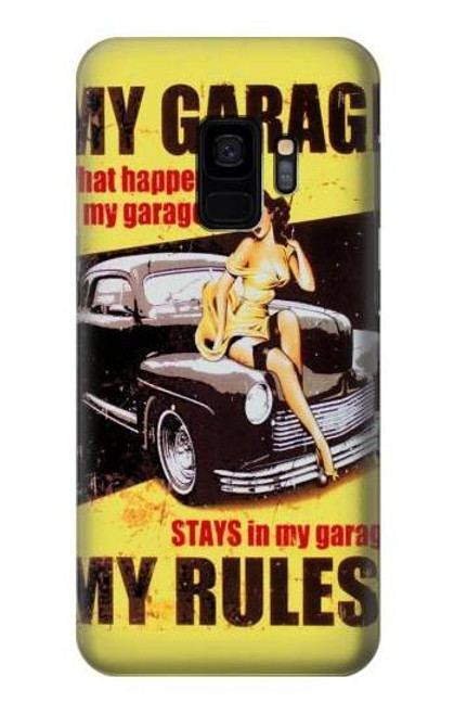 S3198 マイガレージピンナップガール My Garage Pinup Girl Samsung Galaxy S9 バックケース、フリップケース・カバー