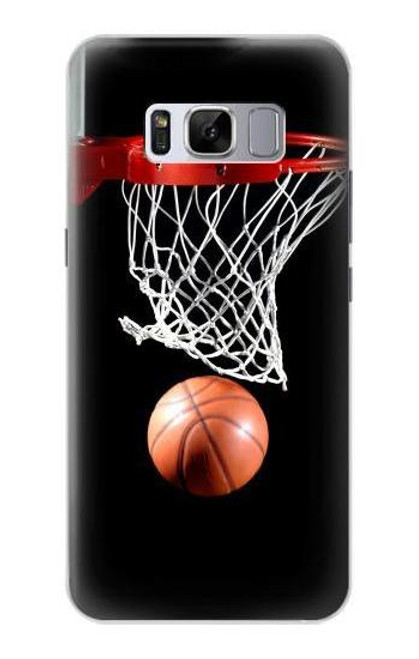 S0066 バスケットボール Basketball Samsung Galaxy S8 Plus バックケース、フリップケース・カバー