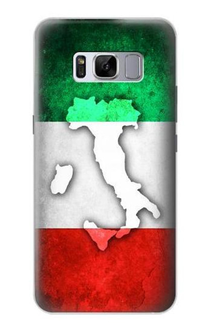 S2338 イタリアの国旗 Italy Flag Samsung Galaxy S8 Plus バックケース、フリップケース・カバー