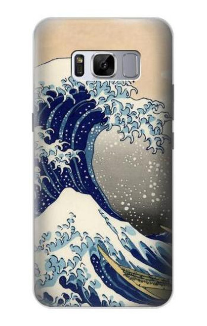 S2389 葛飾北斎 神奈川沖浪裏 Katsushika Hokusai The Great Wave off Kanagawa Samsung Galaxy S8 Plus バックケース、フリップケース・カバー