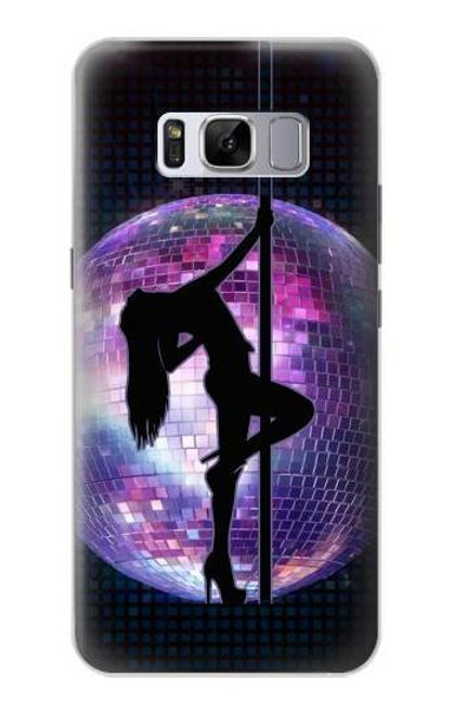 S3284 セクシーな女の子ディスコポールダンス Sexy Girl Disco Pole Dance Samsung Galaxy S8 Plus バックケース、フリップケース・カバー