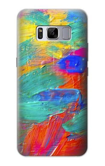 S2942 ブラシ絵画 Brush Stroke Painting Samsung Galaxy S8 バックケース、フリップケース・カバー