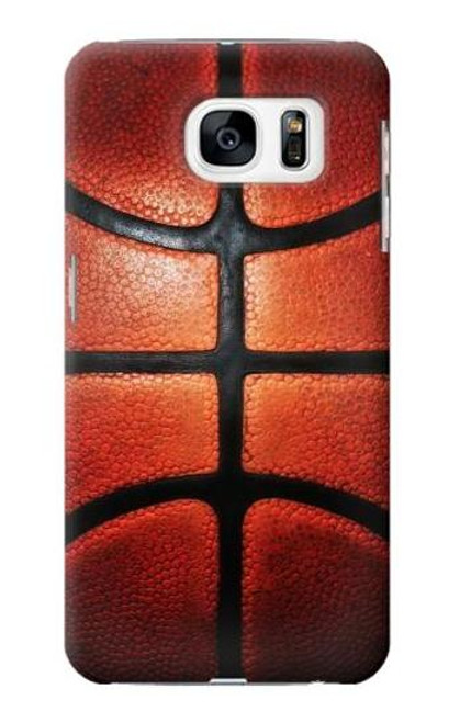 S2538 バスケットボール Basketball Samsung Galaxy S7 バックケース、フリップケース・カバー