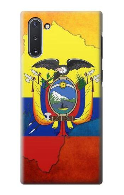 S3020 エクアドルの旗 Ecuador Flag Samsung Galaxy Note 10 バックケース、フリップケース・カバー