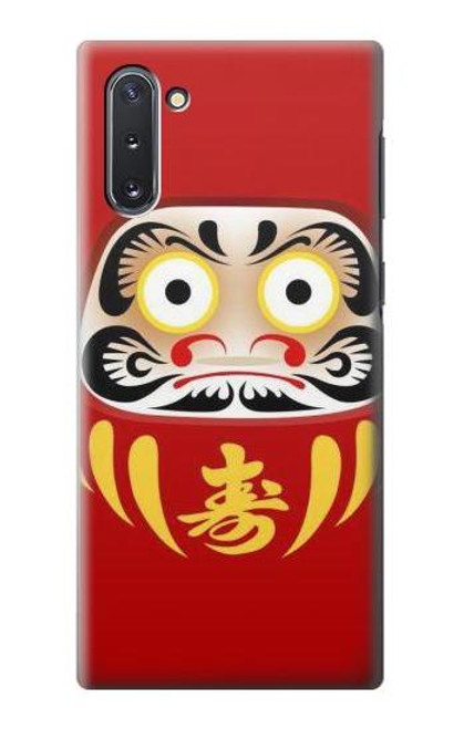 S3045 ダルマ人形 Japan Good Luck Daruma Doll Samsung Galaxy Note 10 バックケース、フリップケース・カバー