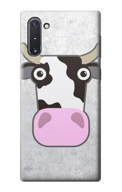 S3257 牛の漫画 Cow Cartoon Samsung Galaxy Note 10 バックケース、フリップケース・カバー