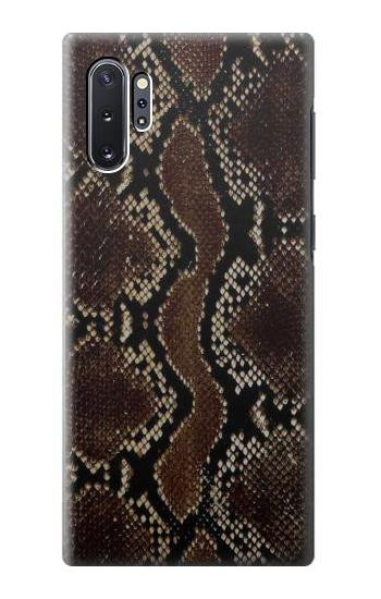 S0553 蛇の皮膚 グラフィックプリント Snake Skin Samsung Galaxy Note 10 Plus バックケース、フリップケース・カバー