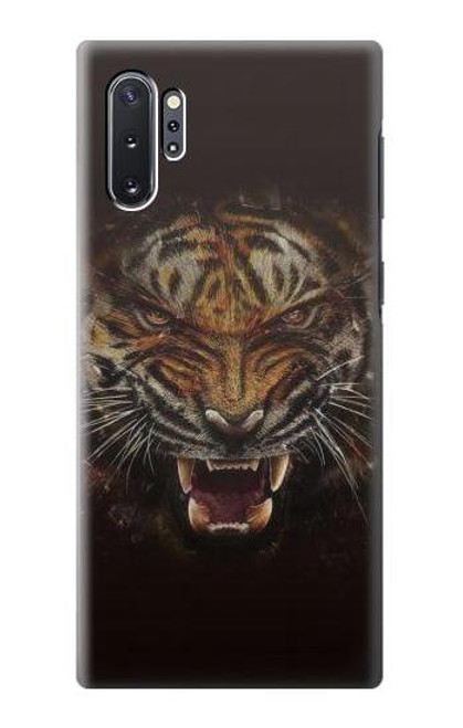 S0575 虎の顔 Tiger Face Samsung Galaxy Note 10 Plus バックケース、フリップケース・カバー