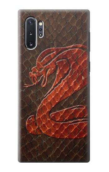 S0663 コブラ 蛇の皮膚 Cobra Snake Skin Samsung Galaxy Note 10 Plus バックケース、フリップケース・カバー
