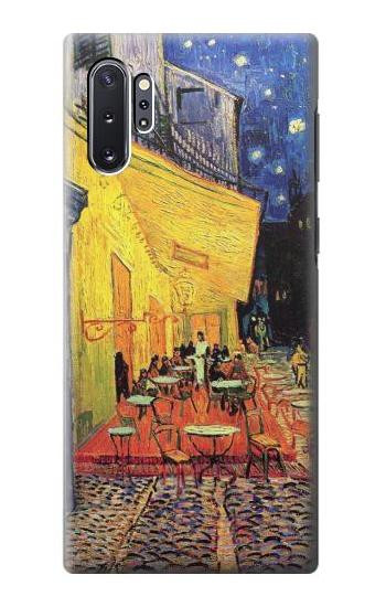 S0929 夜のカフェテラス フィンセント・ファン・ゴッホ Van Gogh Cafe Terrace Samsung Galaxy Note 10 Plus バックケース、フリップケース・カバー