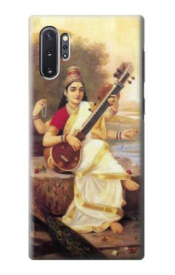 S1420 サラスワティのヒンズー教の女神 Saraswati Hindu Goddess Samsung Galaxy Note 10 Plus バックケース、フリップケース・カバー