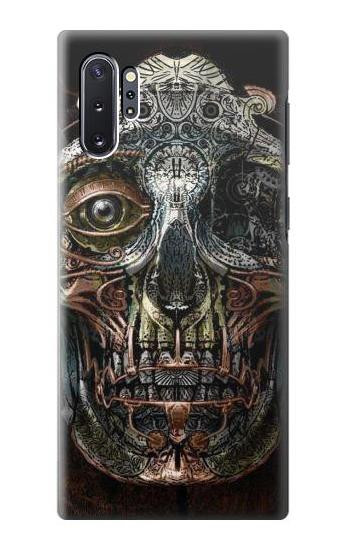 S1685 スチームパンク 頭蓋骨 Steampunk Skull Head Samsung Galaxy Note 10 Plus バックケース、フリップケース・カバー