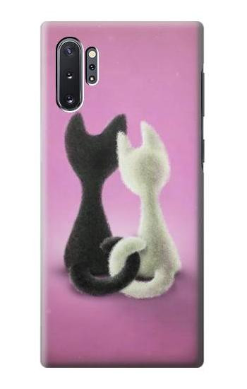S1832 猫を愛します Love Cat Samsung Galaxy Note 10 Plus バックケース、フリップケース・カバー