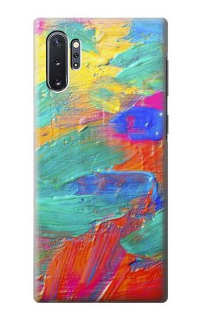 S2942 ブラシ絵画 Brush Stroke Painting Samsung Galaxy Note 10 Plus バックケース、フリップケース・カバー