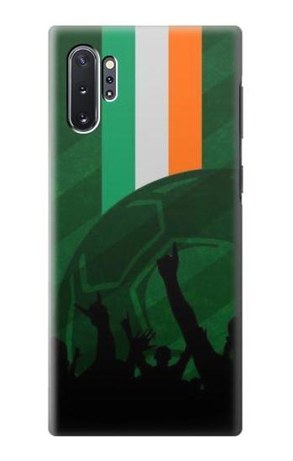S3002 アイルランドサッカー Ireland Football Soccer Flag Samsung Galaxy Note 10 Plus バックケース、フリップケース・カバー