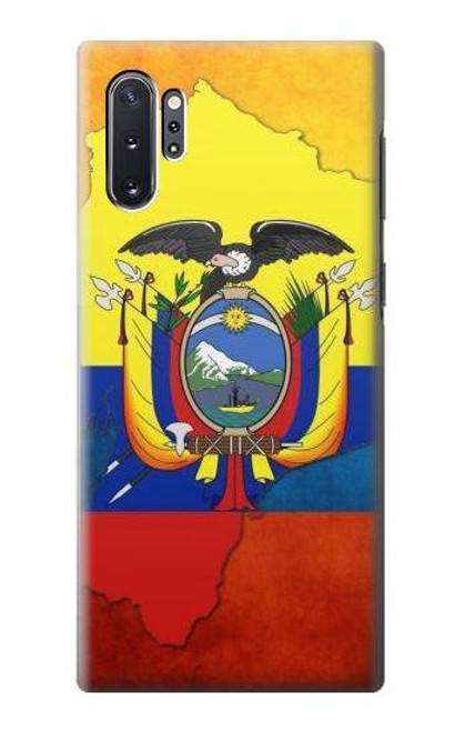 S3020 エクアドルの旗 Ecuador Flag Samsung Galaxy Note 10 Plus バックケース、フリップケース・カバー