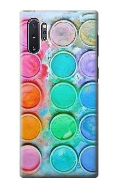 S3235 水彩ミキシング Watercolor Mixing Samsung Galaxy Note 10 Plus バックケース、フリップケース・カバー