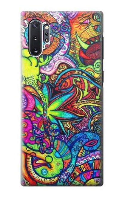S3255 カラフルパターン Colorful Art Pattern Samsung Galaxy Note 10 Plus バックケース、フリップケース・カバー