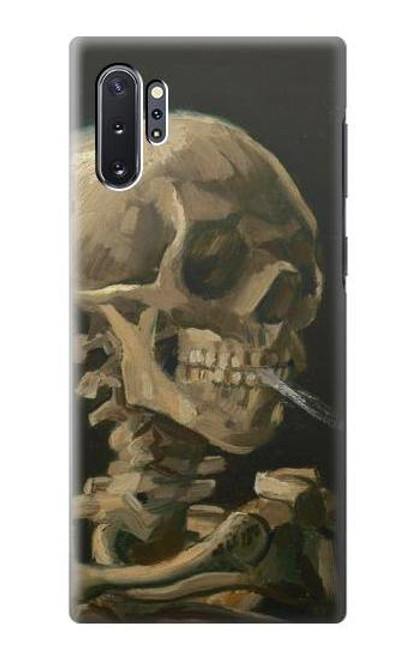 S3358 ヴィンセント・ヴァン・ゴッホ スケルトンタバコ Vincent Van Gogh Skeleton Cigarette Samsung Galaxy Note 10 Plus バックケース、フリップケース・カバー