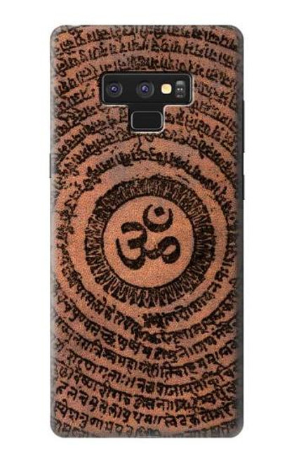 S2874 オムシンボルタトゥー Om Symbol Tattoo Note 9 Samsung Galaxy Note9 バックケース、フリップケース・カバー