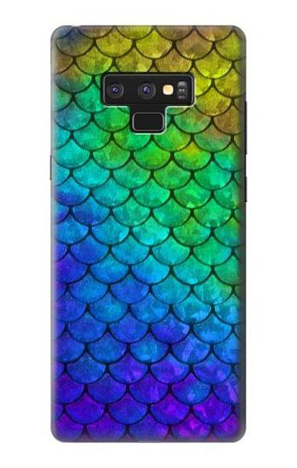 S2930 人魚のスケール Mermaid Fish Scale Note 9 Samsung Galaxy Note9 バックケース、フリップケース・カバー