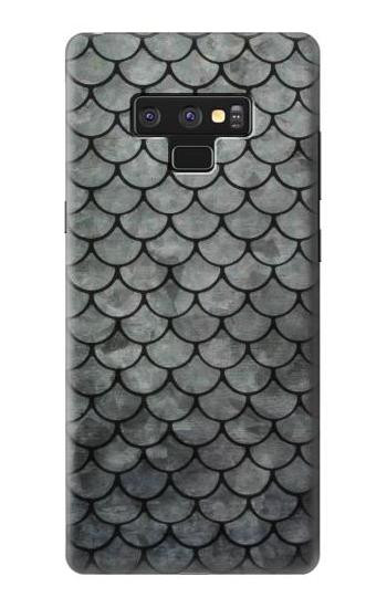 S2950 銀魚のスケール Silver Fish Scale Note 9 Samsung Galaxy Note9 バックケース、フリップケース・カバー