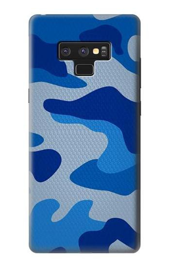 S2958 陸軍青迷彩 Army Blue Camo Camouflage Note 9 Samsung Galaxy Note9 バックケース、フリップケース・カバー