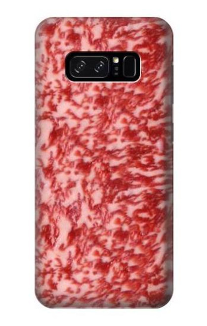 S0626 牛肉 Kobe Beef Note 8 Samsung Galaxy Note8 バックケース、フリップケース・カバー