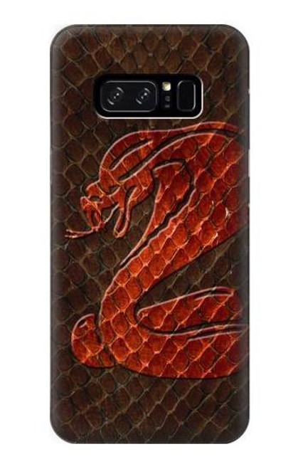 S0663 コブラ 蛇の皮膚 Cobra Snake Skin Note 8 Samsung Galaxy Note8 バックケース、フリップケース・カバー