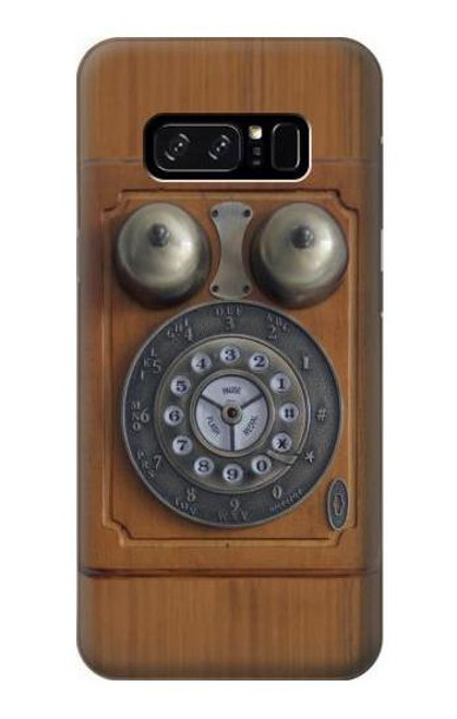 S3146 アンティークウォールレトロ電話 Antique Wall Retro Dial Phone Note 8 Samsung Galaxy Note8 バックケース、フリップケース・カバー