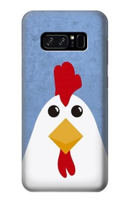 S3254 鶏の漫画 Chicken Cartoon Note 8 Samsung Galaxy Note8 バックケース、フリップケース・カバー