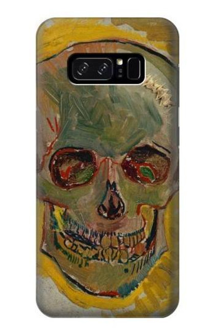S3359 ヴィンセント・ヴァン・ゴッホ スカル Vincent Van Gogh Skull Note 8 Samsung Galaxy Note8 バックケース、フリップケース・カバー