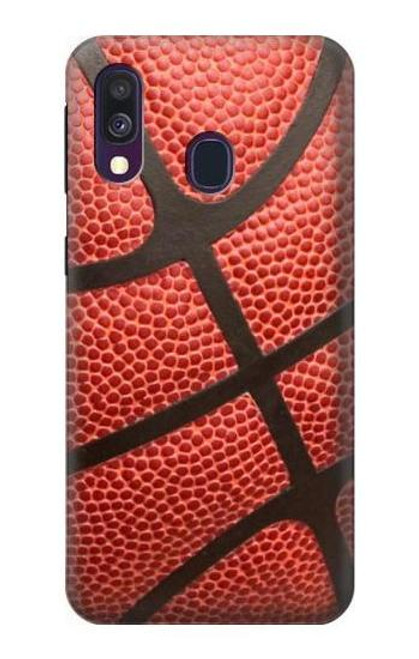 S0065 バスケットボール Basketball Samsung Galaxy A40 バックケース、フリップケース・カバー