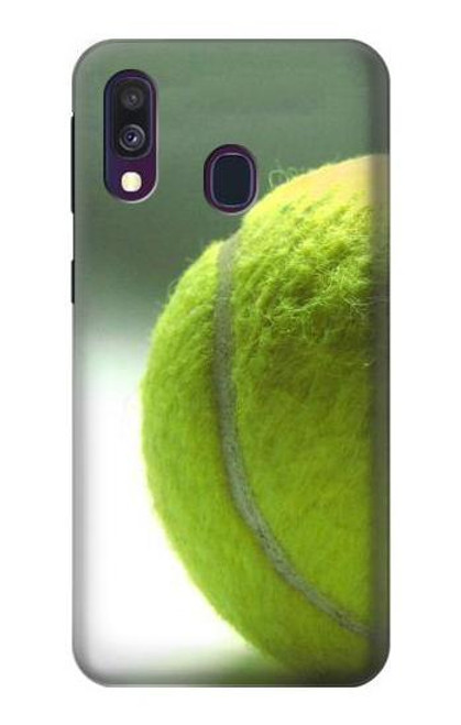 S0924 テニスボール Tennis Ball Samsung Galaxy A40 バックケース、フリップケース・カバー