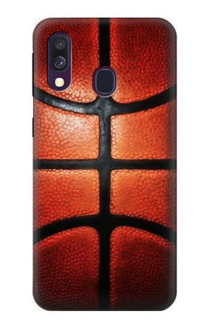 S2538 バスケットボール Basketball Samsung Galaxy A40 バックケース、フリップケース・カバー
