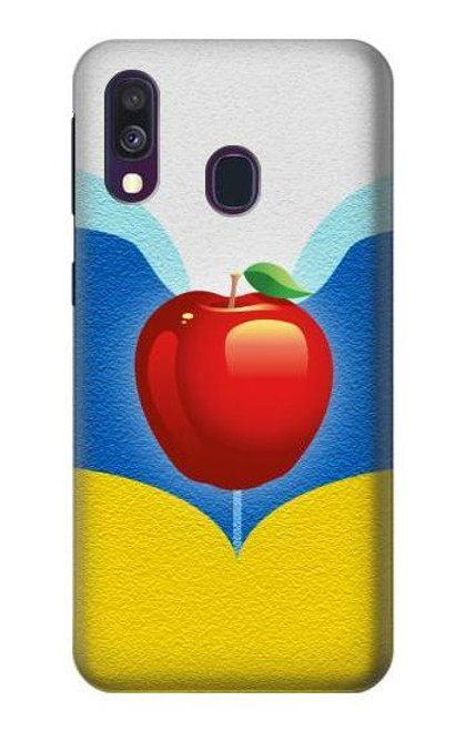 S2687 白雪姫毒リンゴ Snow White Poisoned Apple Samsung Galaxy A40 バックケース、フリップケース・カバー