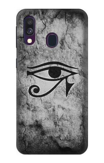 S3108 太陽神 ホルスの目 Sun Eye Of Horus Samsung Galaxy A40 バックケース、フリップケース・カバー