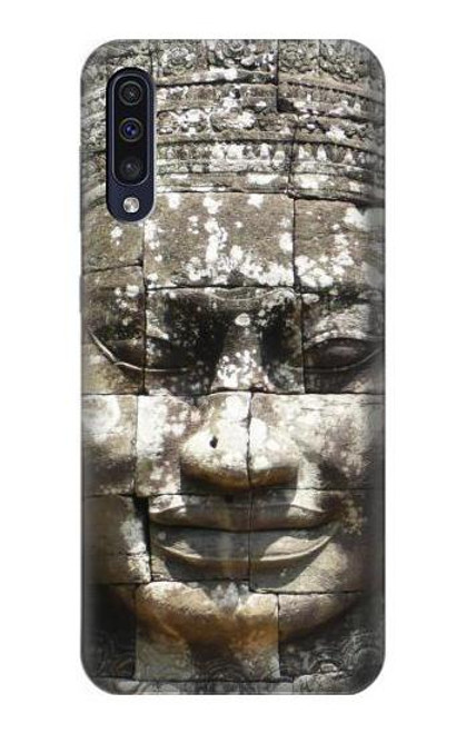 S0314 古代カンボジアの仏教 Ancient Cambodian Buddhism Samsung Galaxy A50 バックケース、フリップケース・カバー