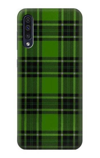 S2373 タータングリーンパターン Tartan Green Pattern Samsung Galaxy A50 バックケース、フリップケース・カバー