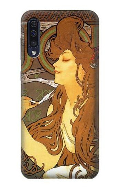 S0969 アルフォンス・ミュシャ Alphonse Mucha Job Samsung Galaxy A70 バックケース、フリップケース・カバー