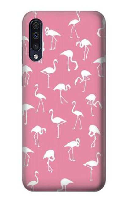 S2858 ピンクフラミンゴ柄 Pink Flamingo Pattern Samsung Galaxy A70 バックケース、フリップケース・カバー