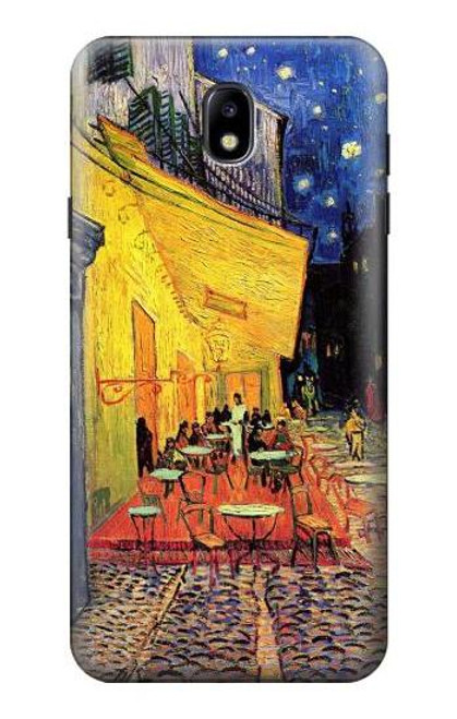 S0929 夜のカフェテラス フィンセント・ファン・ゴッホ Van Gogh Cafe Terrace Samsung Galaxy J7 (2018) バックケース、フリップケース・カバー