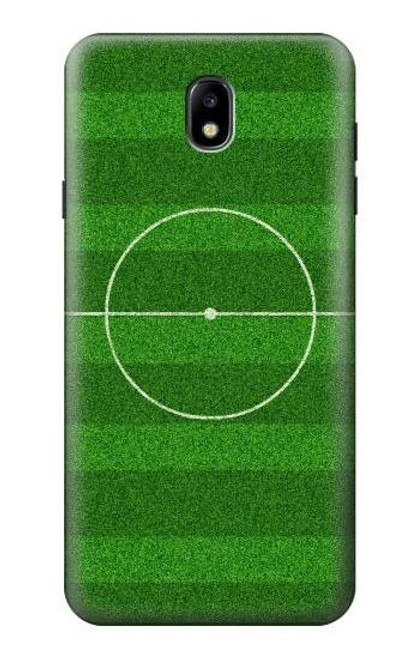 S2322 サッカー場 Football Soccer Field Samsung Galaxy J7 (2018) バックケース、フリップケース・カバー