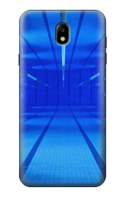 S2787 スイミングプール Swimming Pool Under Water Samsung Galaxy J7 (2018) バックケース、フリップケース・カバー